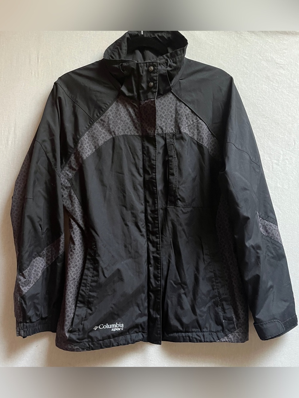 Columbia Waterproof Softshell Full Zip Outdoor Ski Jacket Small